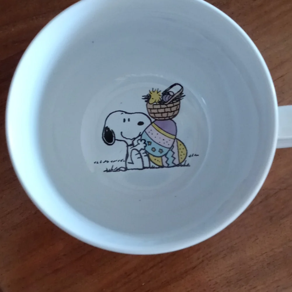 Snoopy Easter mug